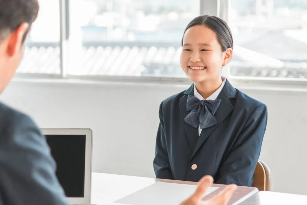 生徒と講師の面談