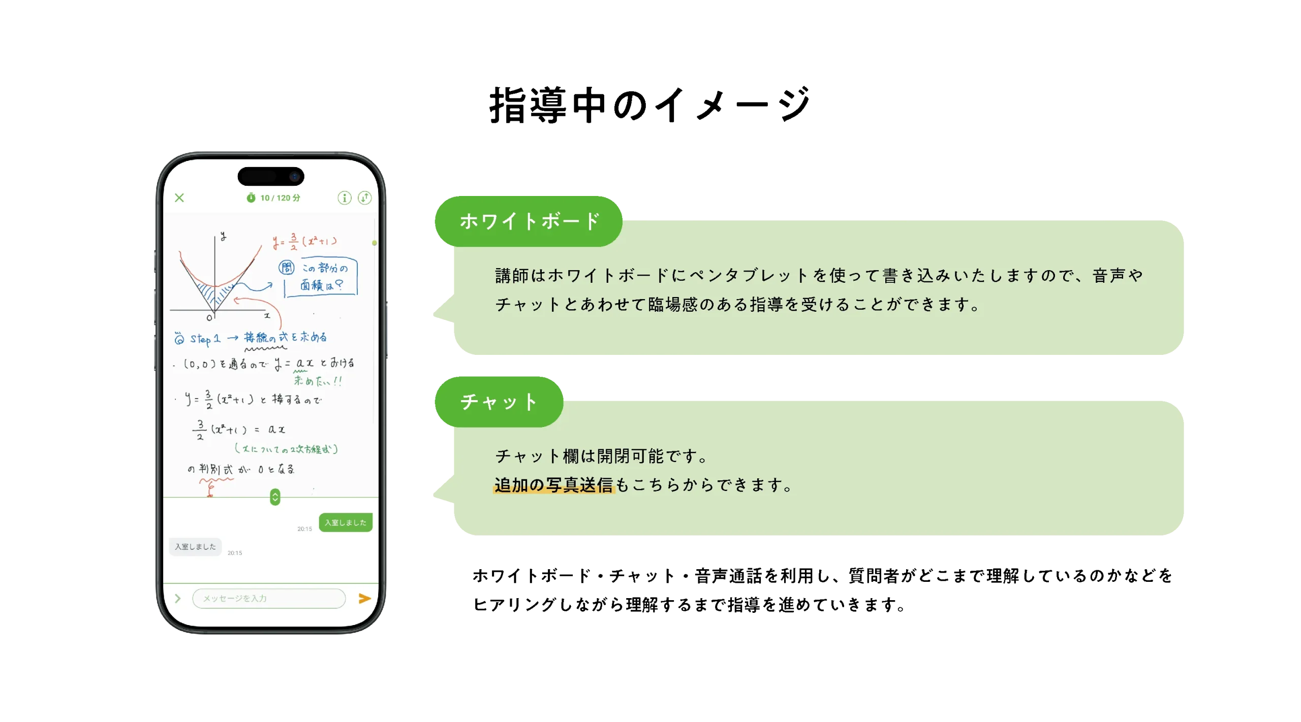 manaboで問題の解説が聞ける